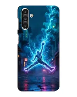 Чохол для Samsung Galaxy M34 (5G) з картинкою «Jordan Gold Jumpman»