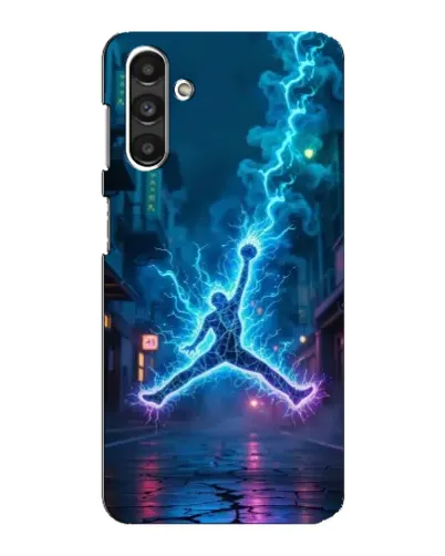 Чехол для Samsung Galaxy M34 (5G) с картинкой «Jordan Gold Jumpman»