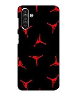 Чохол для Samsung Galaxy M34 (5G) з картинкою «Jordan Red Pattern»