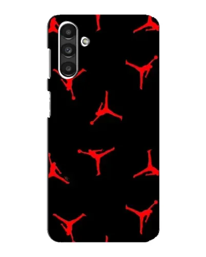 Чехол для Samsung Galaxy M34 (5G) с картинкой «Jordan Red Pattern»