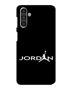 Чехол для Samsung Galaxy M34 (5G) с картинкой «Jordan White Logo»