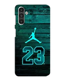 Чехол для Samsung Galaxy M34 (5G) с картинкой «Jordan Cyan 23»