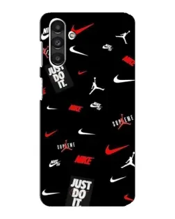 Чехол для Samsung Galaxy M34 (5G) с картинкой «Nike Mix Pattern»