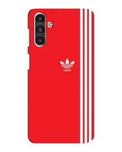 Чохол для Samsung Galaxy M34 (5G) з картинкою «Червоний мінімалізм Adidas»