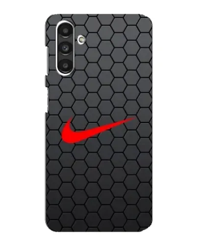 Чохол для Samsung Galaxy M34 (5G) з картинкою «Nike — карбонова сітка»