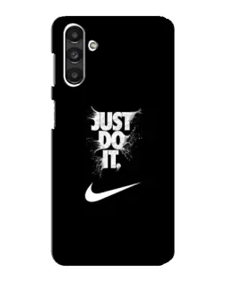 Чохол для Samsung Galaxy M34 (5G) з картинкою «Текстовий принт Nike»