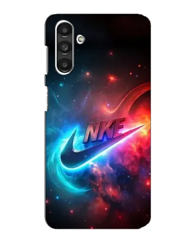 Чохол для Samsung Galaxy M34 (5G) з картинкою «Вогняний логотип Nike»