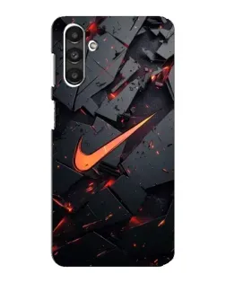 Чохол для Samsung Galaxy M34 (5G) з картинкою «Nike — ефект розломів»