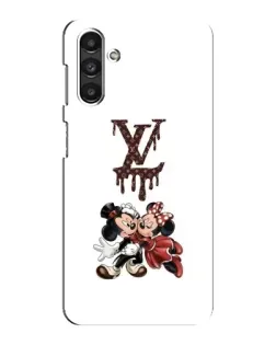 Чохол для Samsung Galaxy M34 (5G) з картинкою «LV та Міккі Маус»