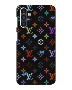 Чохол для Samsung Galaxy M34 (5G) з картинкою «Кольорова монограма LV»