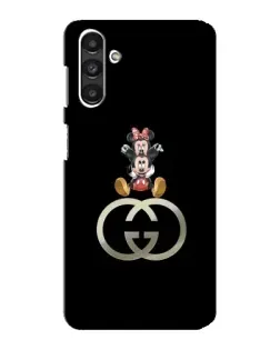 Чохол для Samsung Galaxy M34 (5G) з картинкою «Мінні Маус на лого»