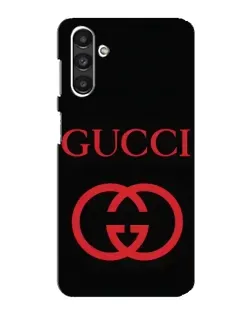 Чохол для Samsung Galaxy M34 (5G) з картинкою «Gucci — червоний логотип»