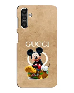 Чохол для Samsung Galaxy M34 (5G) з картинкою «Міккі Маус Gucci — крафт»
