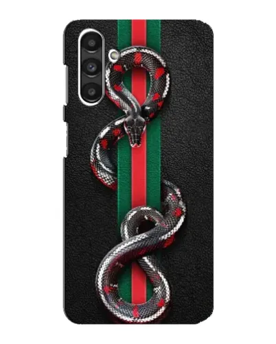 Чехол для Samsung Galaxy M34 (5G) с картинкой «Gucci — змея на полосе» Чехол для Samsung Galaxy M34 (5G) с картинкой «Gucci — змея на полосе»