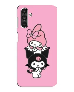 Чехол для Samsung Galaxy M34 (5G) с картинкой «Трио My Melody и Kuromi»