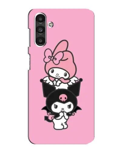 Чехол для Samsung Galaxy M34 (5G) с картинкой «Трио My Melody и Kuromi» Чехол для Samsung Galaxy M34 (5G) с картинкой «Трио My Melody и Kuromi»