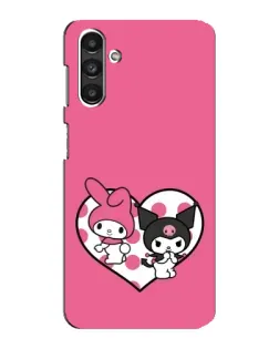 Чехол для Samsung Galaxy M34 (5G) с картинкой «Kuromi и My Melody»