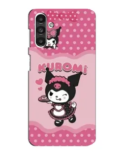 Чехол для Samsung Galaxy M34 (5G) с картинкой «Kuromi в очках»