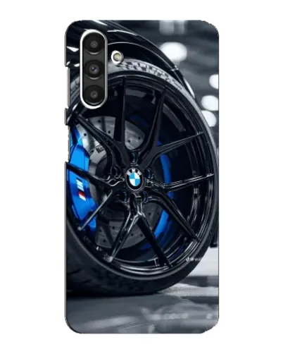 Чехол для Samsung Galaxy M34 (5G) с картинкой «Колесо BMW вблизи»