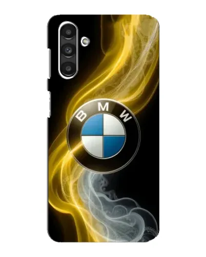 Чехол для Samsung Galaxy M34 (5G) с картинкой «Золотистый дым BMW»