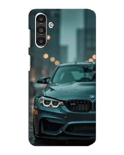Чехол для Samsung Galaxy M34 (5G) с картинкой «BMW в огнях города»