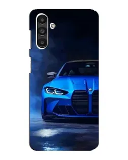 Чехол для Samsung Galaxy M34 (5G) с картинкой «Голубая BMW M4»