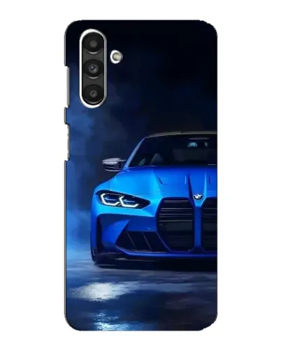 Чехол для Samsung Galaxy M34 (5G) с картинкой «Голубая BMW M4»