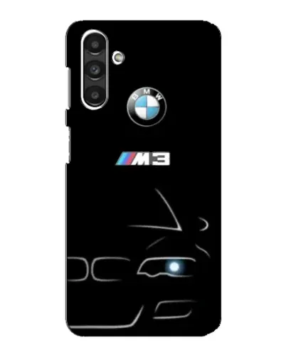 Чехол для Samsung Galaxy M34 (5G) с картинкой «Минималистичный принт BMW M3»