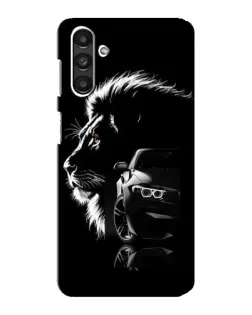 Чехол для Samsung Galaxy M34 (5G) с картинкой «BMW и лев»