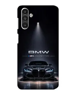 Чохол для Samsung Galaxy M34 (5G) з картинкою «BMW крізь нічне місто»