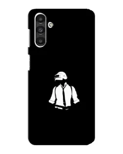 Чехол для Samsung Galaxy M34 (5G) с картинкой «PUBG — белый шлем»