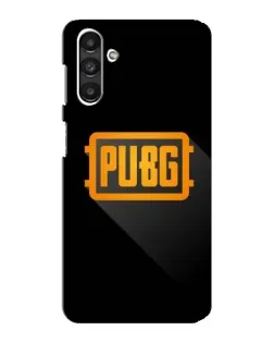 Чехол для Samsung Galaxy M34 (5G) с картинкой «PUBG — рамка лого»