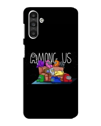 Чехол для Samsung Galaxy M34 (5G) с картинкой «Логотип Among Us»