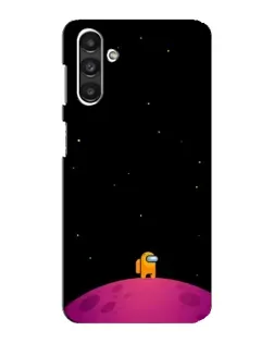 Чехол для Samsung Galaxy M34 (5G) с картинкой «Одинокий герой на планете»