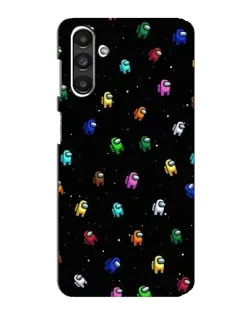 Чехол для Samsung Galaxy M34 (5G) с картинкой «Экипаж Among Us»
