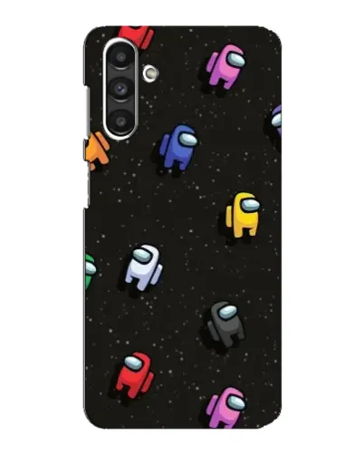 Чехол для Samsung Galaxy M34 (5G) с картинкой «Космический паттерн Among Us»
