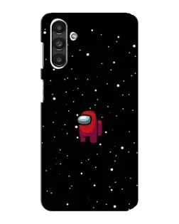 Чехол для Samsung Galaxy M34 (5G) с картинкой «Красный Among Us»
