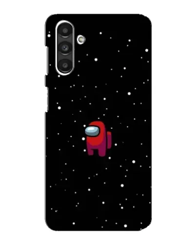 Чехол для Samsung Galaxy M34 (5G) с картинкой «Красный Among Us»