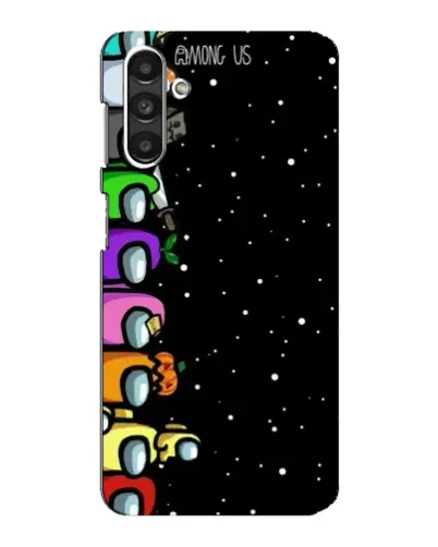 Чехол для Samsung Galaxy M34 (5G) с картинкой «Команда Among Us»