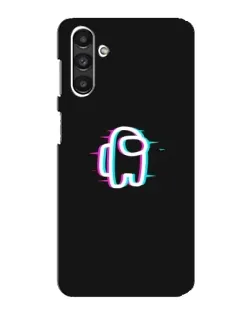Чехол для Samsung Galaxy M34 (5G) с картинкой «Among Us неон»