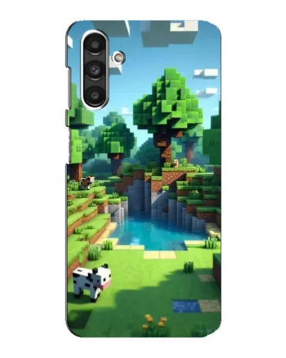 Чехол для Samsung Galaxy M34 (5G) с картинкой «Minecraft летний день»