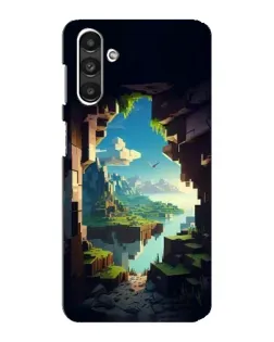 Чехол для Samsung Galaxy M34 (5G) с картинкой «Вид из пещеры»