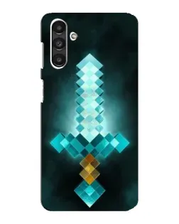 Чехол для Samsung Galaxy M34 (5G) с картинкой «Алмазный меч неон»