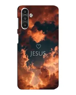 Чехол для Samsung Galaxy M34 (5G) с картинкой «Сияние Имени Jesus»