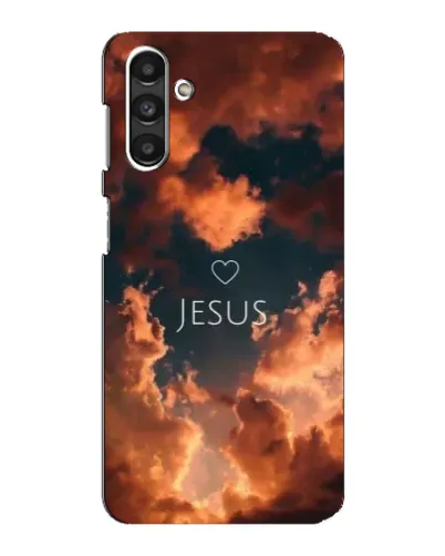 Чехол для Samsung Galaxy M34 (5G) с картинкой «Сияние Имени Jesus»