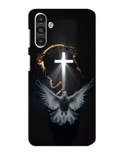 Чехол для Samsung Galaxy M34 (5G) с картинкой «Голубь и Свет»