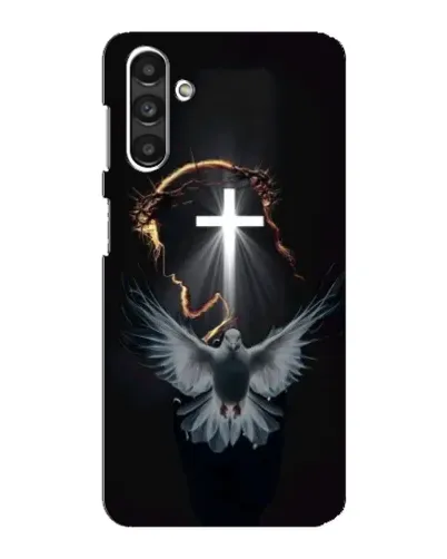 Чехол для Samsung Galaxy M34 (5G) с картинкой «Голубь и Свет»
