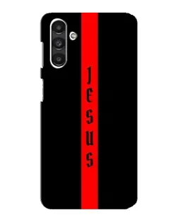 Чехол для Samsung Galaxy M34 (5G) с картинкой «Красная линия веры»