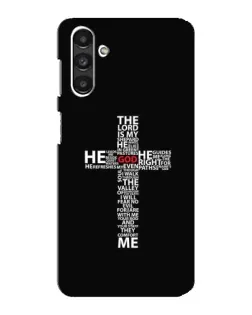 Чехол для Samsung Galaxy M34 (5G) с картинкой «Текстовый крест» Чехол для Samsung Galaxy M34 (5G) с картинкой «Текстовый крест»