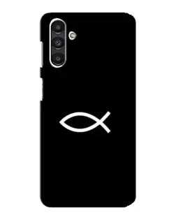 Чехол для Samsung Galaxy M34 (5G) с картинкой «Символ рыбы Jesus» Чехол для Samsung Galaxy M34 (5G) с картинкой «Символ рыбы Jesus»